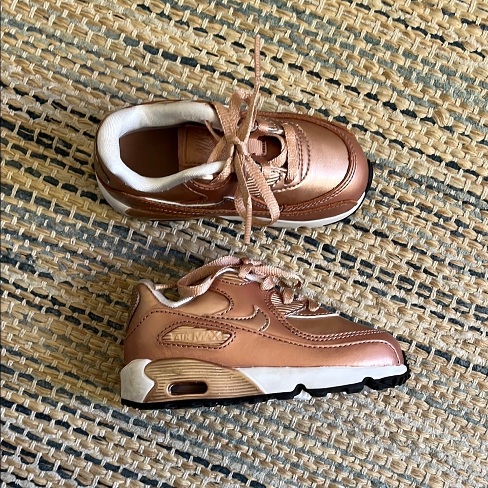 Nike Baby Girl Rose Gold AirMax Sneakers